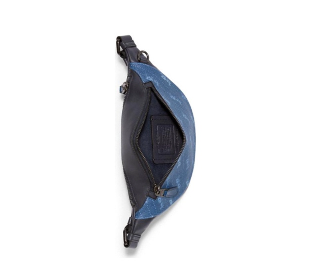 Túi Coach Warren Leather Shoulder Bag 'Navy' C4138-QBSP4 - Ảnh 3