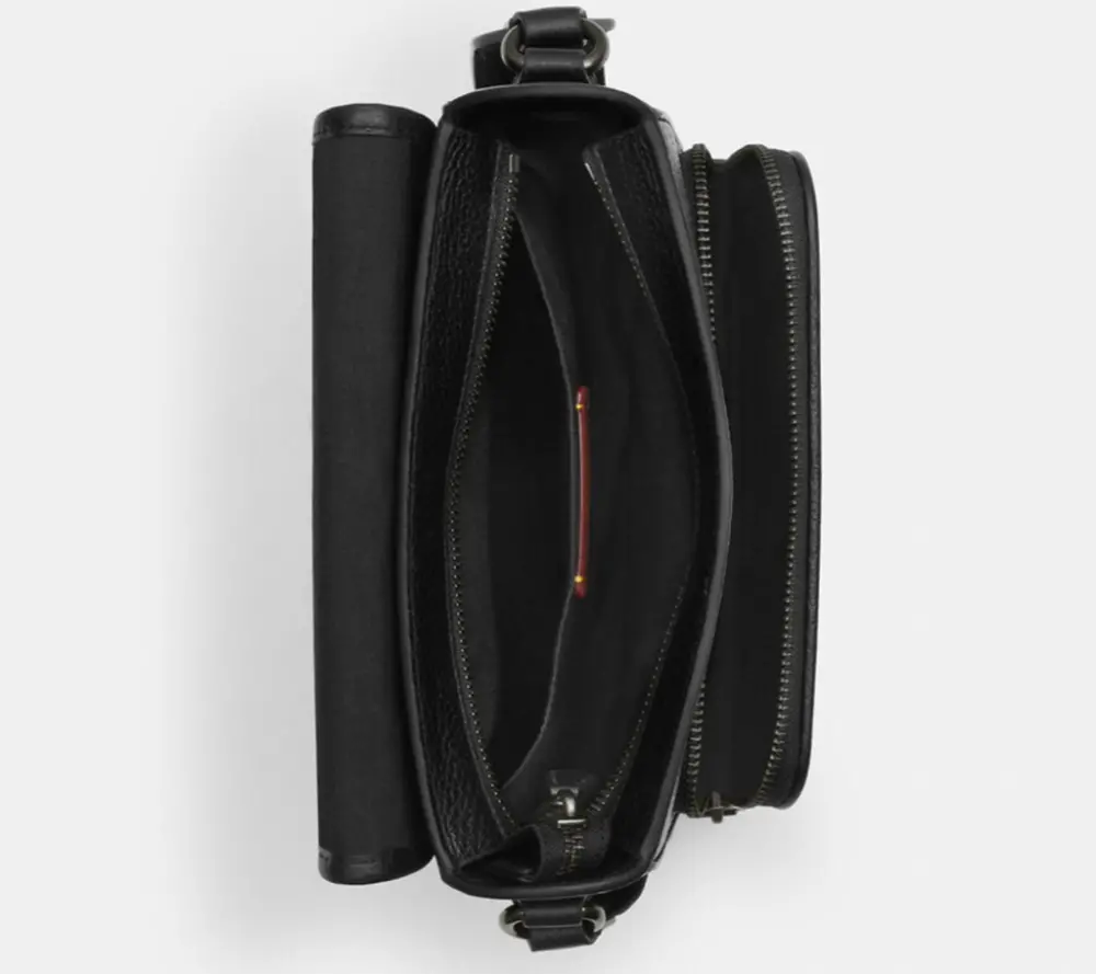 Túi Coach Sullivan Flap Crossbody Bag 'Black' CZ396-QBMI5 - Ảnh 3