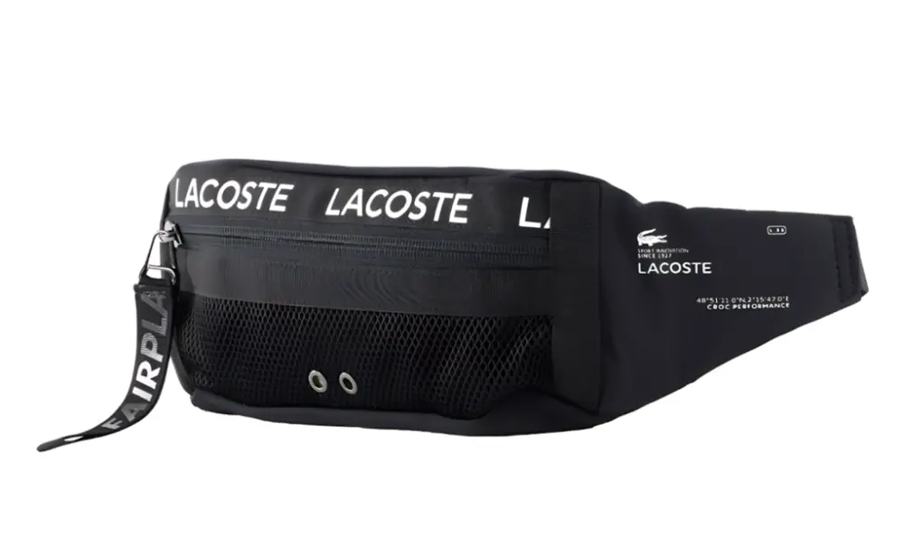 Alternative view of Túi Lacoste Nylon Waist Bag 'Black' NU3798UH-000