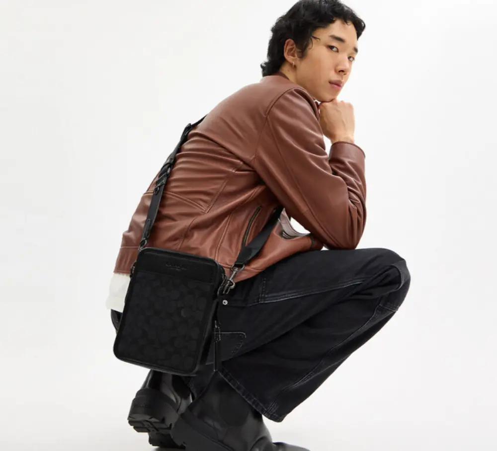 Alternative view of Túi Coach Sullivan Crossbody Bag ‘Black’ CW388-QBMI5