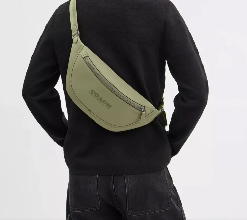 Túi Coach League 41 Crossbody Bag 'Green' C2291-MOS - Ảnh 5