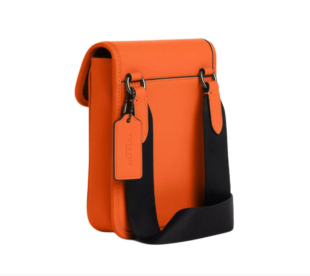 Alternative view of Túi Coach Racer 11 Calfskin Phone Bag 'Orange' CAJ42-QBQSR
