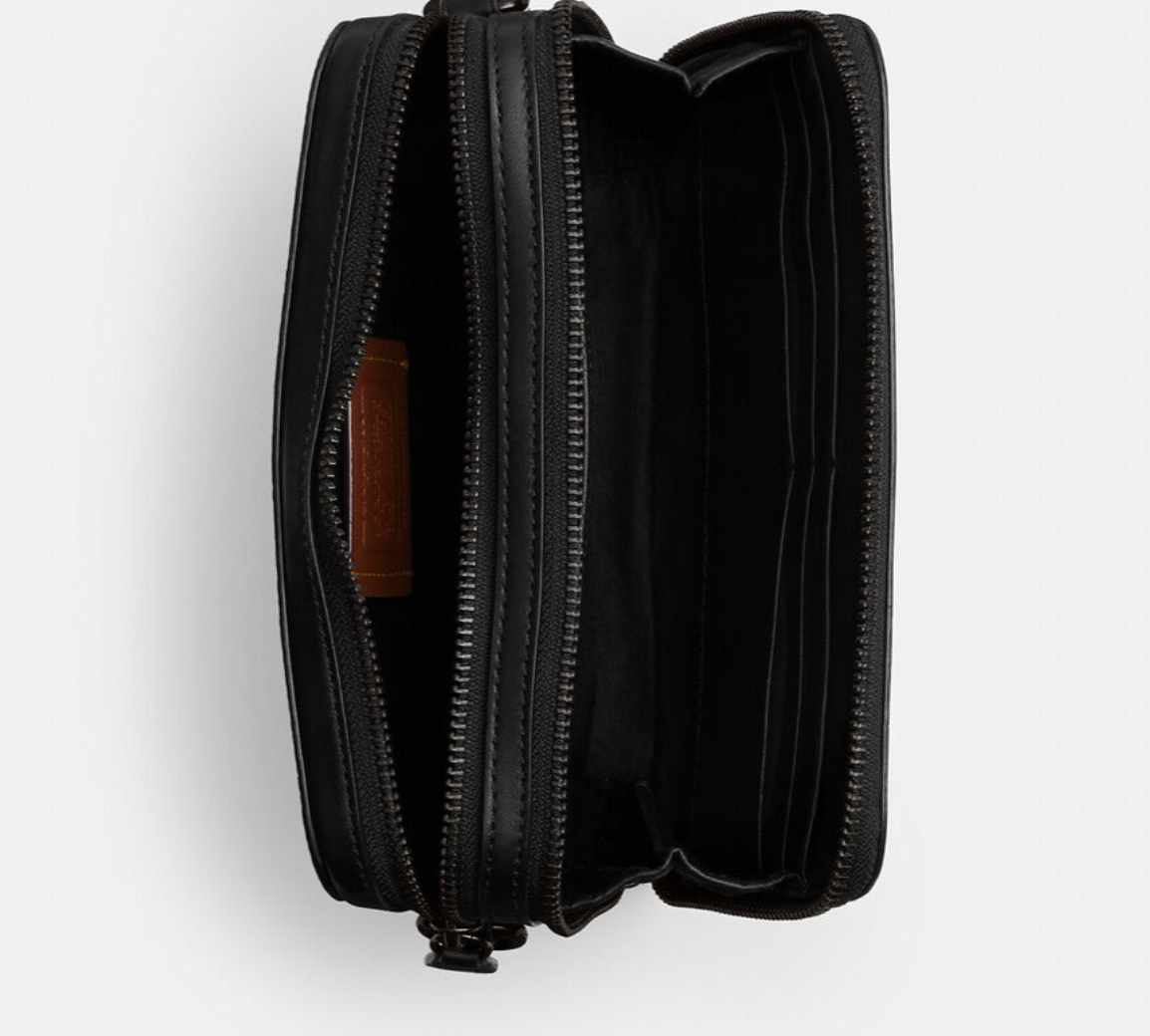 Túi Coach Charter 19 Crossbody Bag 'Black' CR783-CHR - Ảnh 5