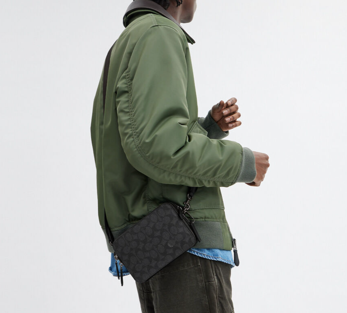 Alternative view of Túi Coach Charter 19 Crossbody Bag 'Black' CR783-CHR