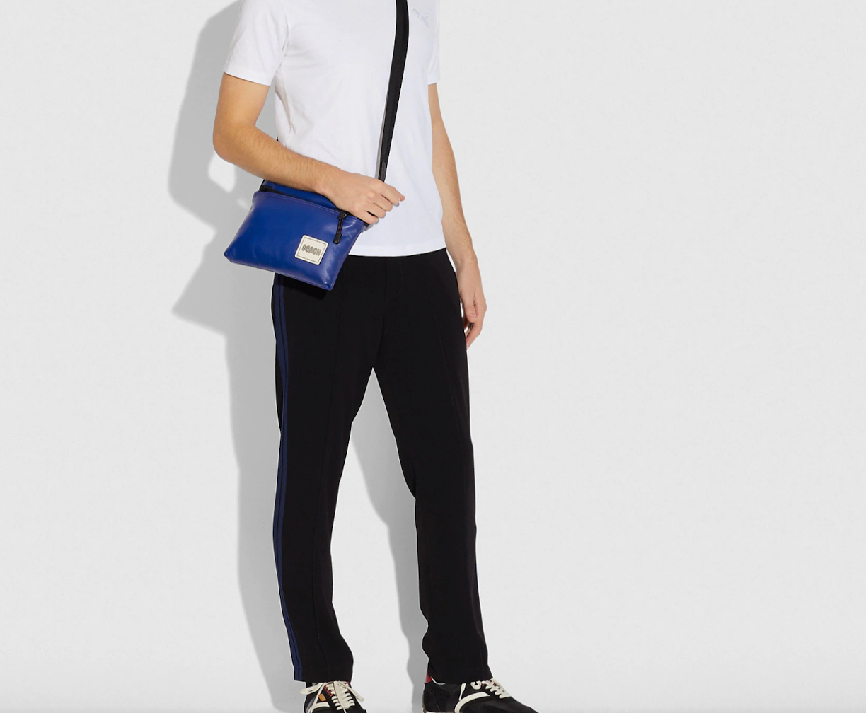 Alternative view of Túi Coach Pacer 28 Shoulder Bag 'Blue' F78834-JIPDU