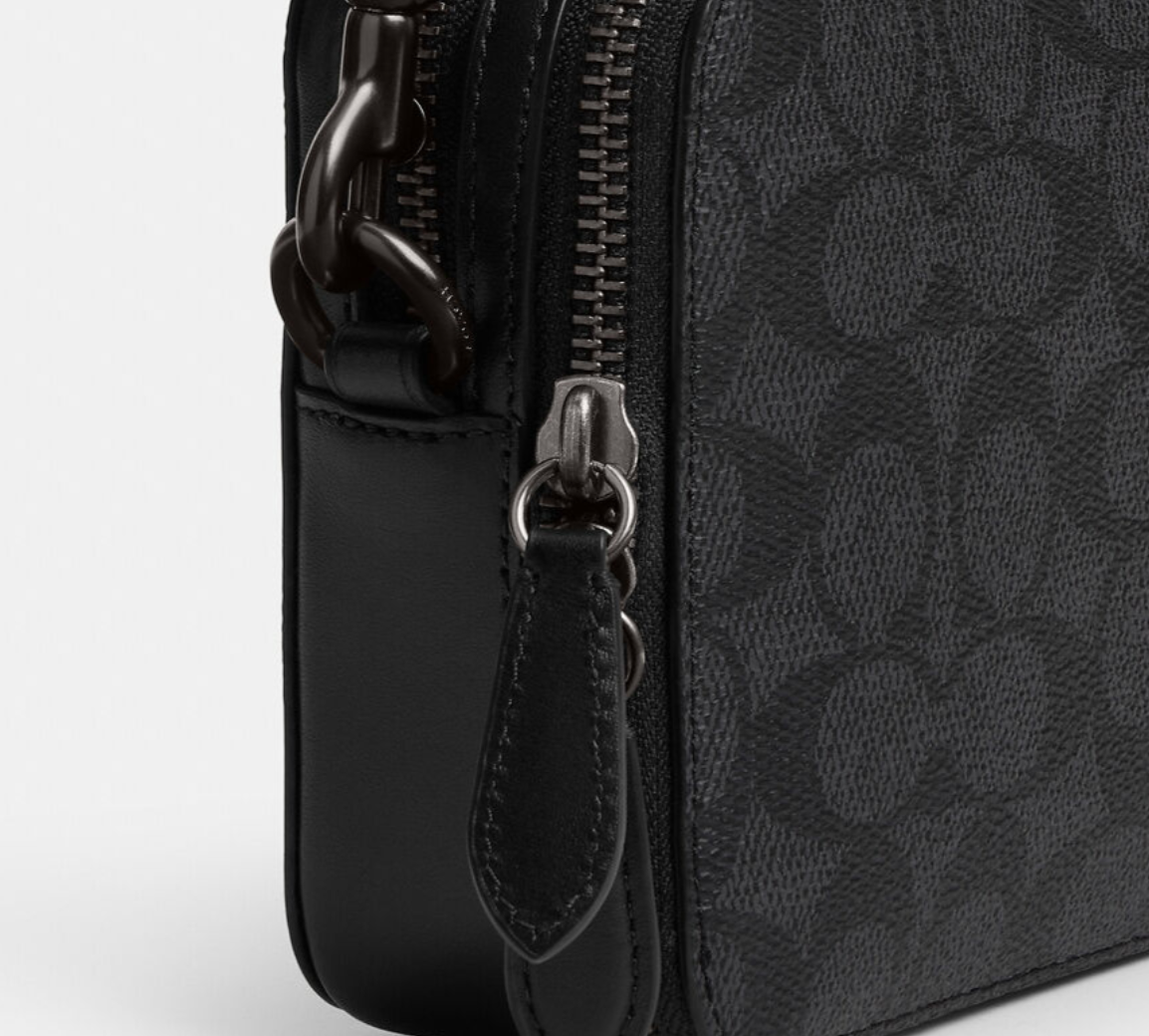 Túi Coach Charter 19 Crossbody Bag 'Black' CR783-CHR - Ảnh 6