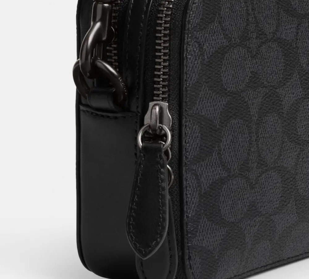 Túi Coach Charter 19 Crossbody Bag 'Black' CR783-CHR - Ảnh 6