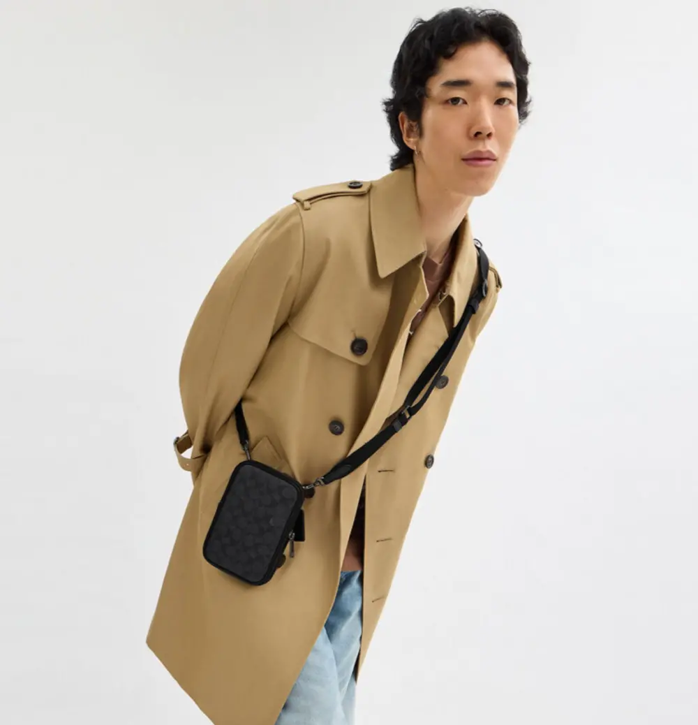 Alternative view of Túi Coach Aden Crossbody Bag 'Black' CW364-QBMI5
