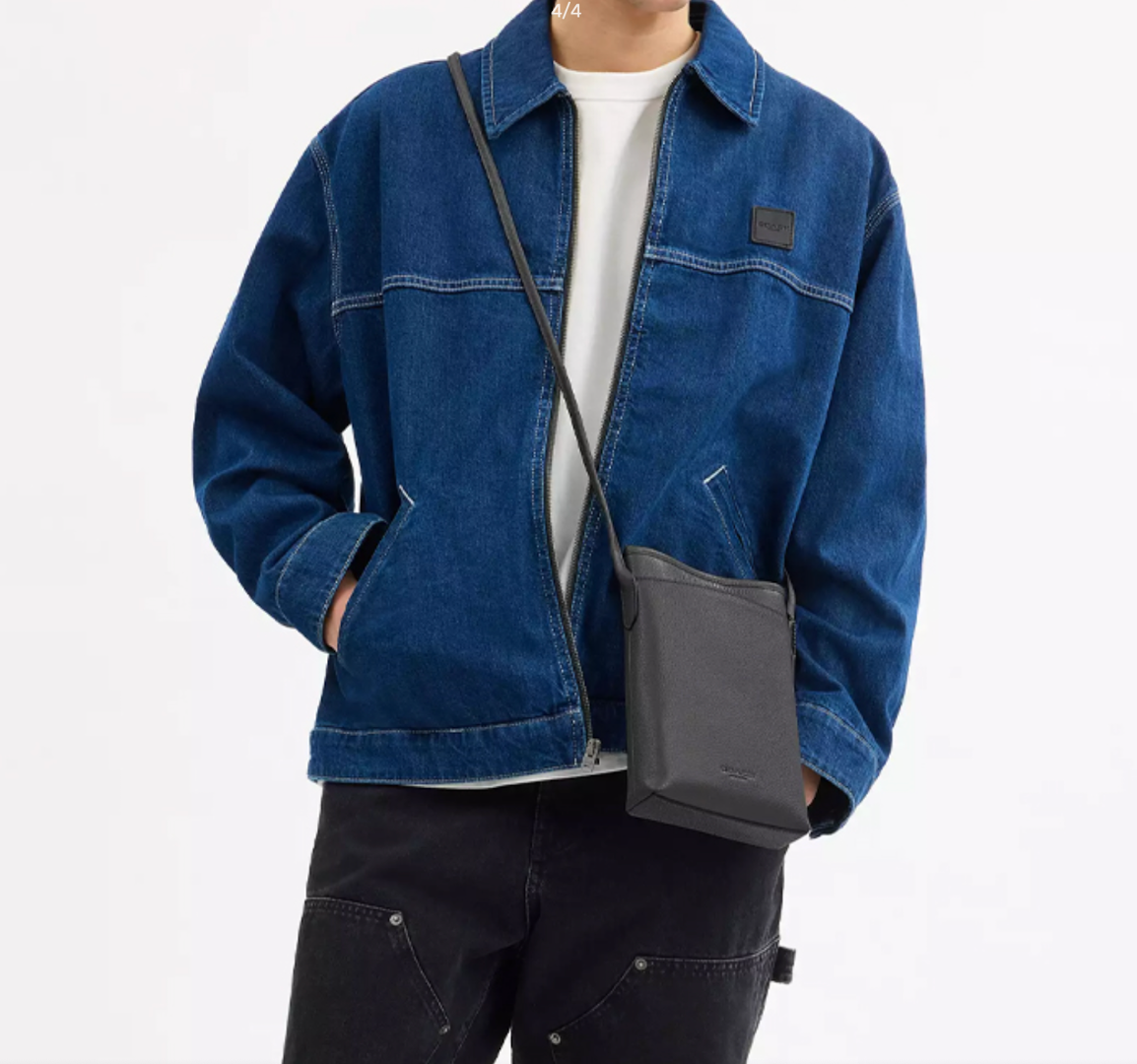 Túi Coach 15 Signature Mini Crossbody Bag ‘Grey’ CAH97-JICHR - Ảnh 2