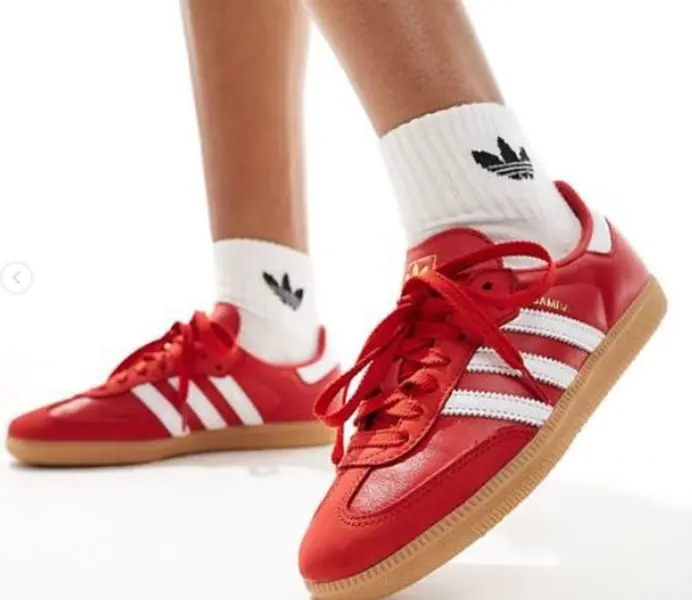 Alternative view of Giày Adidas Samba OG ‘Better Scarlet White’ JR0881
