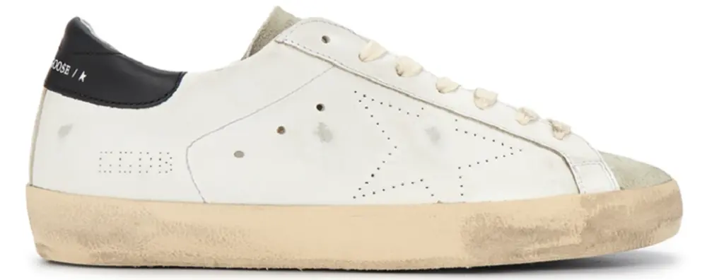 Giày Golden Goose Superstar 'White Ice Black' GMF00105-F003347-10220