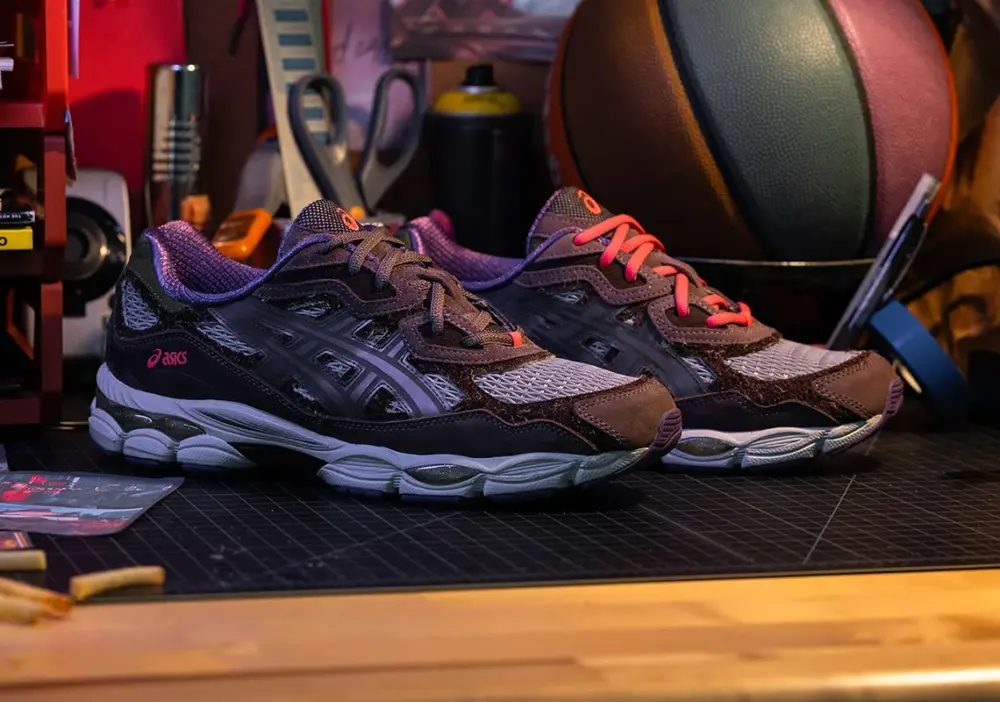 Alternative view of Giày Asics Gel-NYC x Bodega ‘Plum Truffle’ 1201A952-020