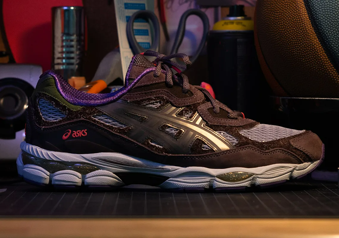Giày Asics Gel-NYC x Bodega ‘Plum Truffle’ 1201A952-020 - Ảnh 5