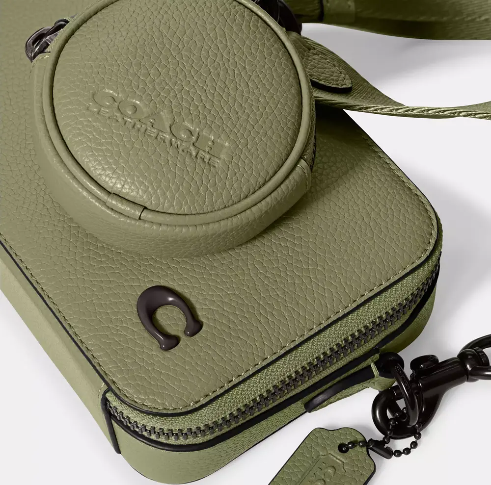 Alternative view of Túi Coach Charter Slim Crossbody Bag ‘Green’ CC070-MOS