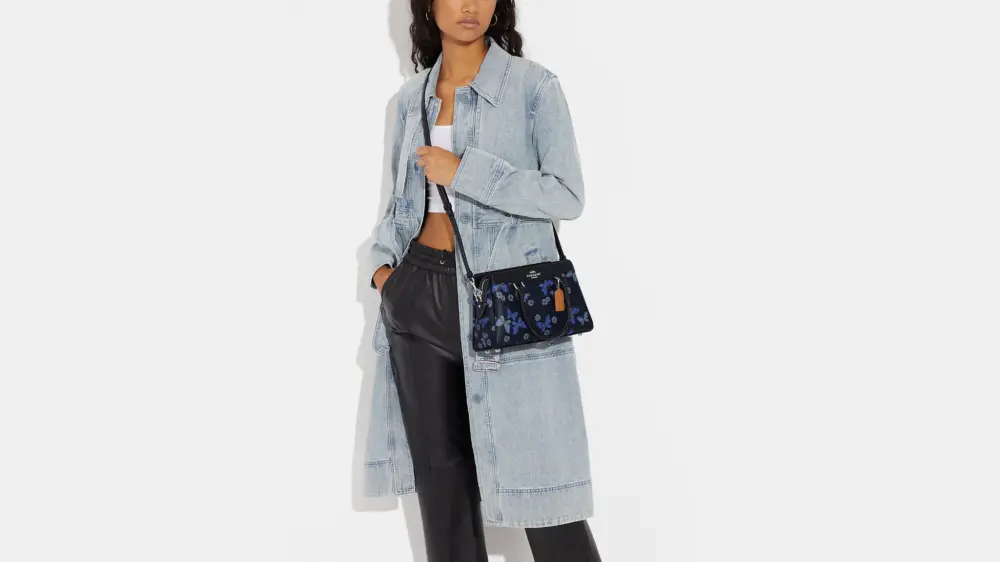 Alternative view of Túi Coach Mini Carryall Butterfly ‘Midnight Navy’ CH212-SVEFH