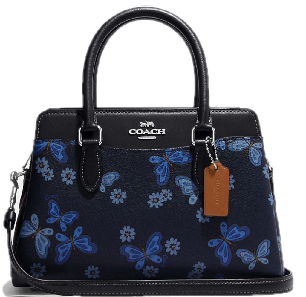 Túi Coach Mini Carryall Butterfly ‘Midnight Navy’ CH212-SVEFH