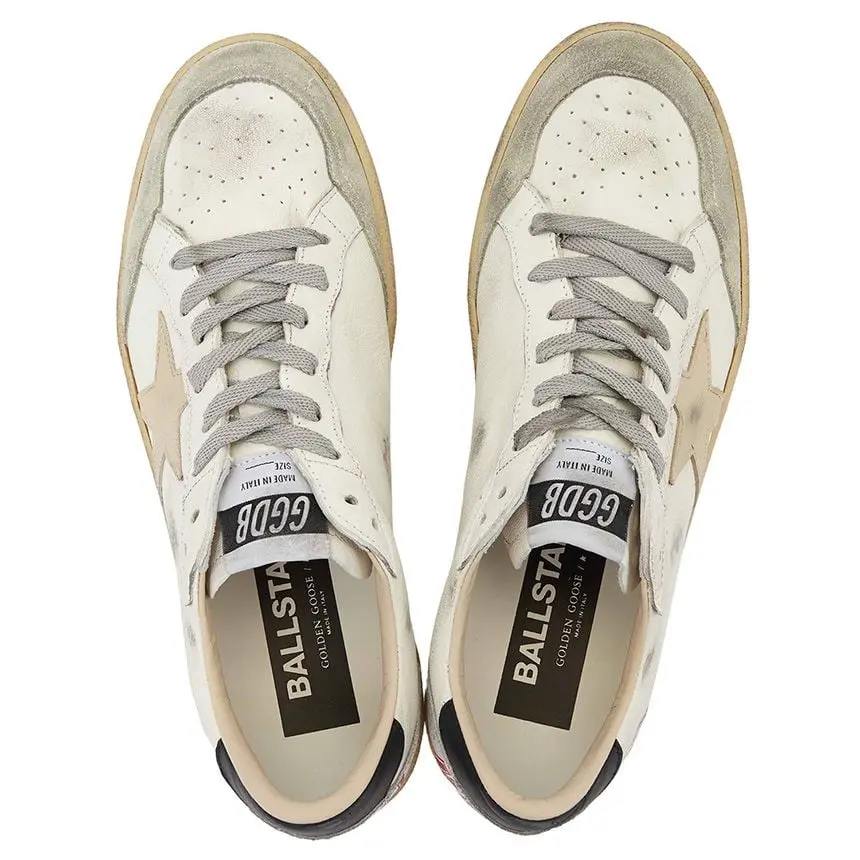 Giày Golden Goose Ballstar 'Sand White' GMF00117-F002510-10640 - Ảnh 3