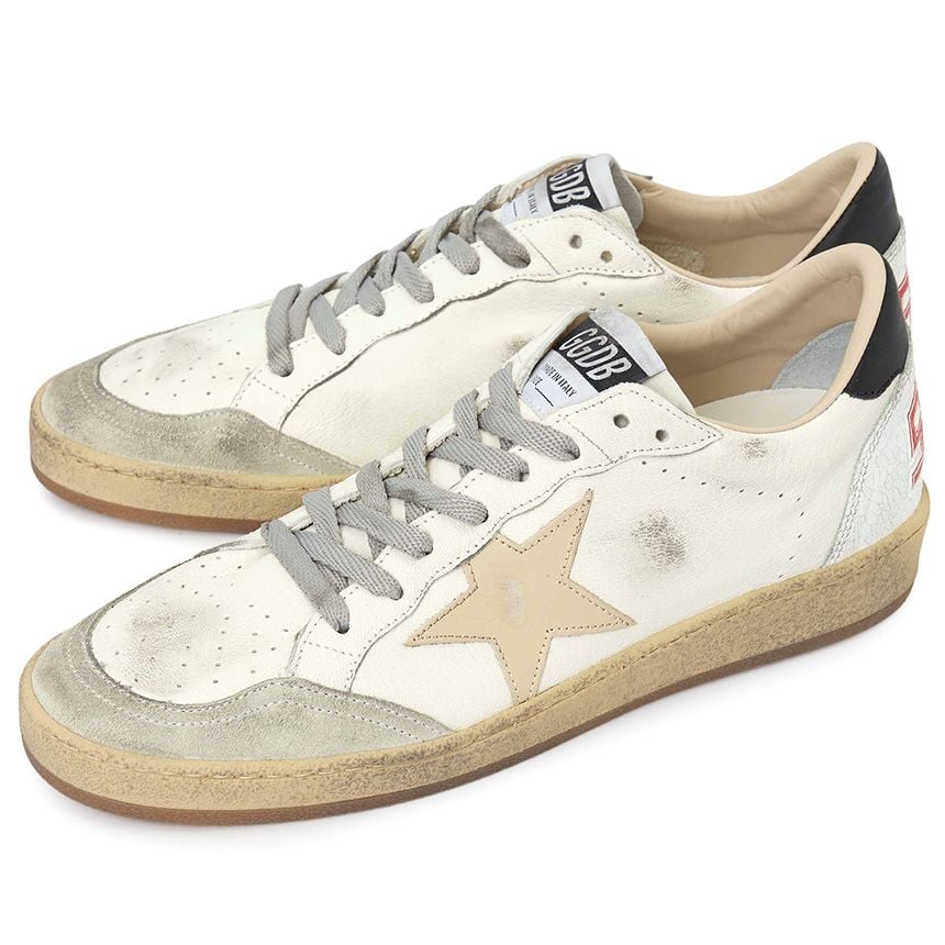 Alternative view of Giày Golden Goose Ballstar 'Sand White' GMF00117-F002510-10640
