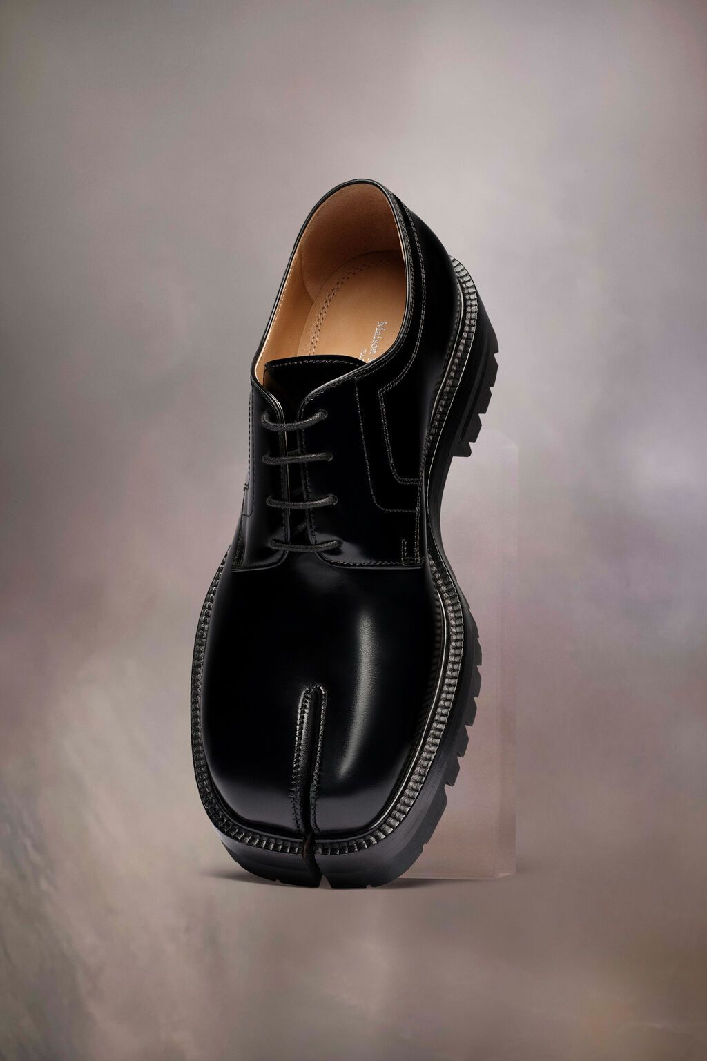 Alternative view of Giày Maison Margiela Tabi Lace-ups 'Black' S57WQ0188P3827H8396
