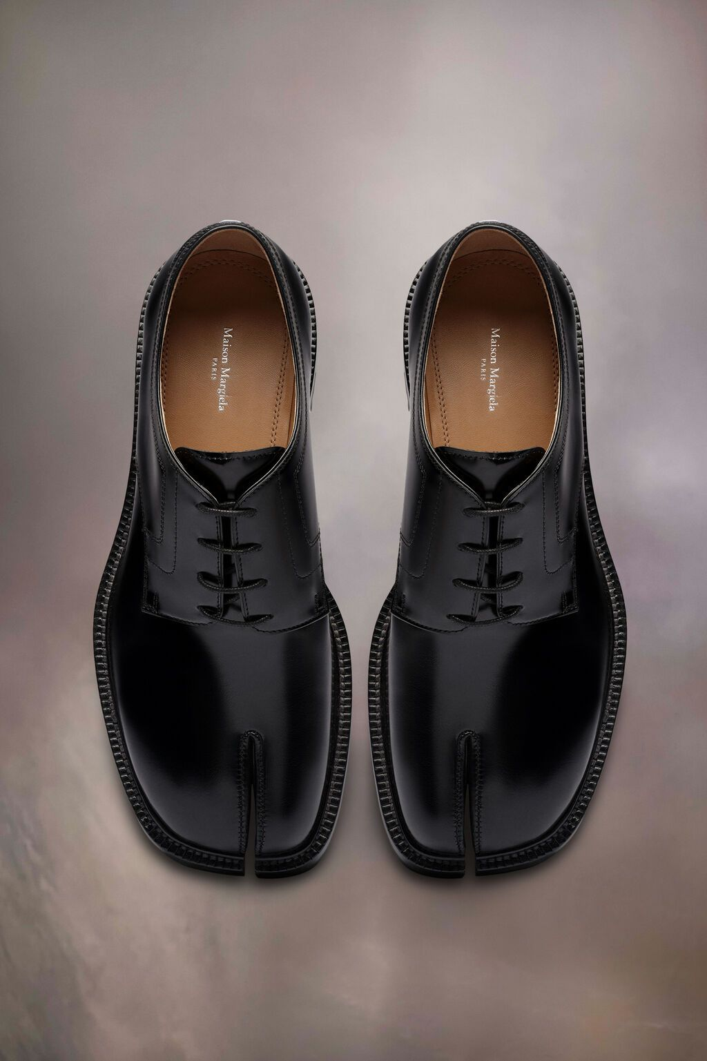 Giày Maison Margiela Tabi Lace-ups 'Black' S57WQ0188P3827H8396 - Ảnh 3