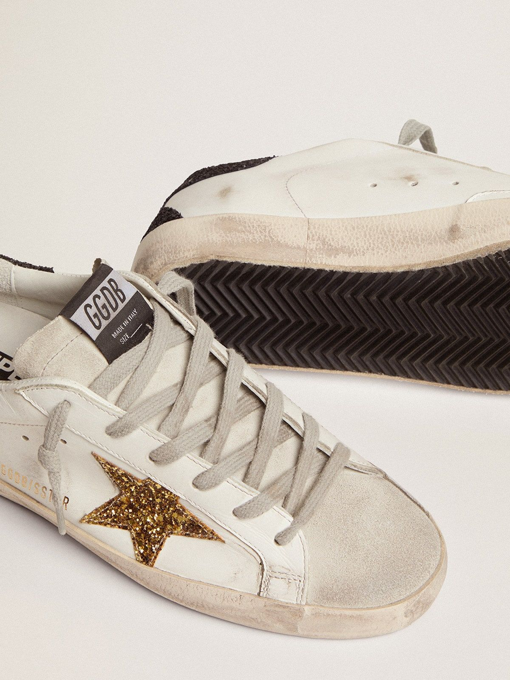 Giày Golden Goose Super-Star LTD 'White' GWF00102-F000959-80724 - Ảnh 3