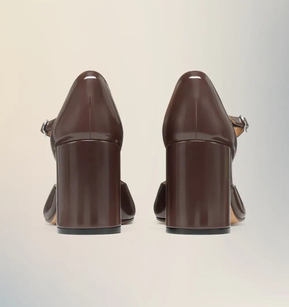 Giày Maison Margiela Tabi Décolleté 'Brown' S58WL0284P8193T2358 - Ảnh 4