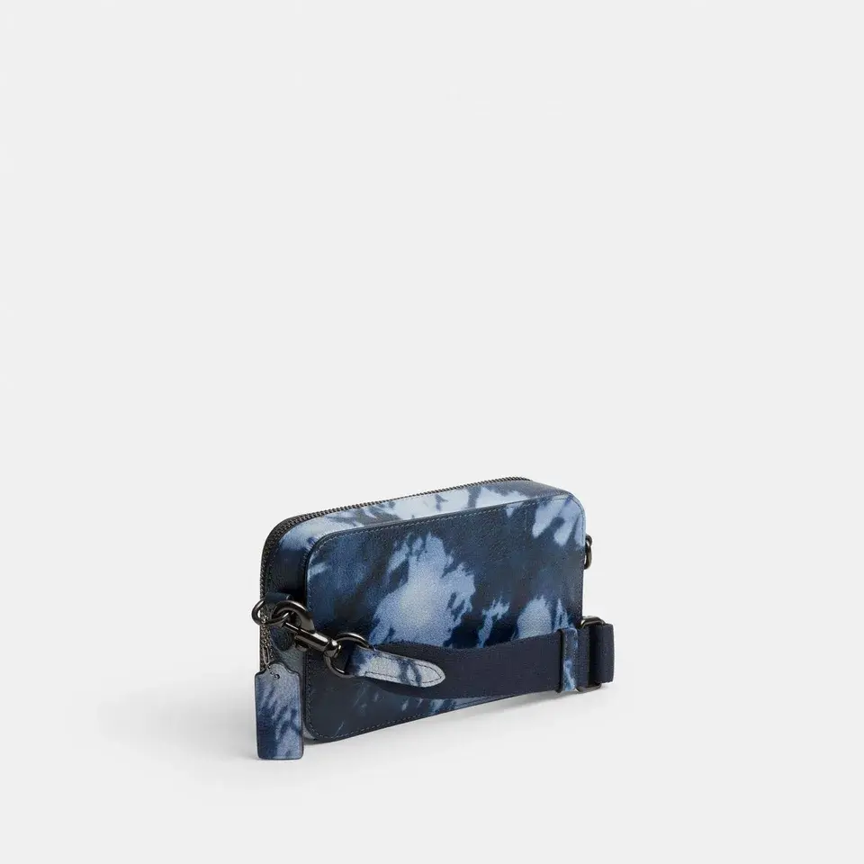 Túi Coach Charter Slim With Tie-Dye ‘Blue’ CU208-N6W - Ảnh 3