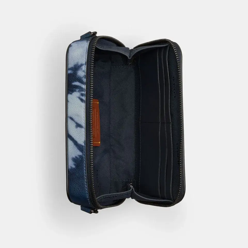 Túi Coach Charter Slim With Tie-Dye ‘Blue’ CU208-N6W - Ảnh 5