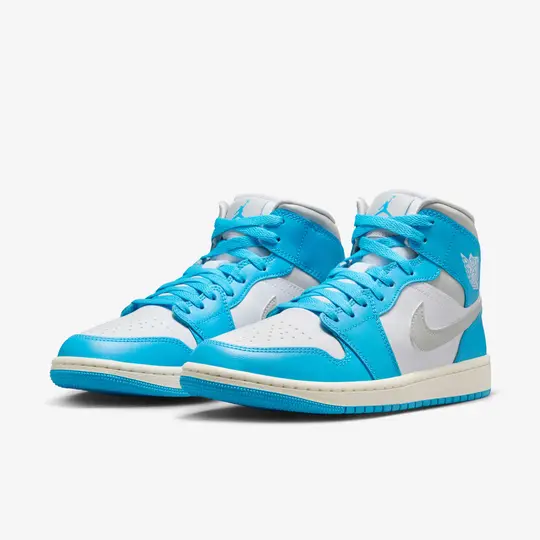 Giày Nike Air Jordan 1 Mid ‘Dark Powder Blue’ BQ6472-400 - Ảnh 4