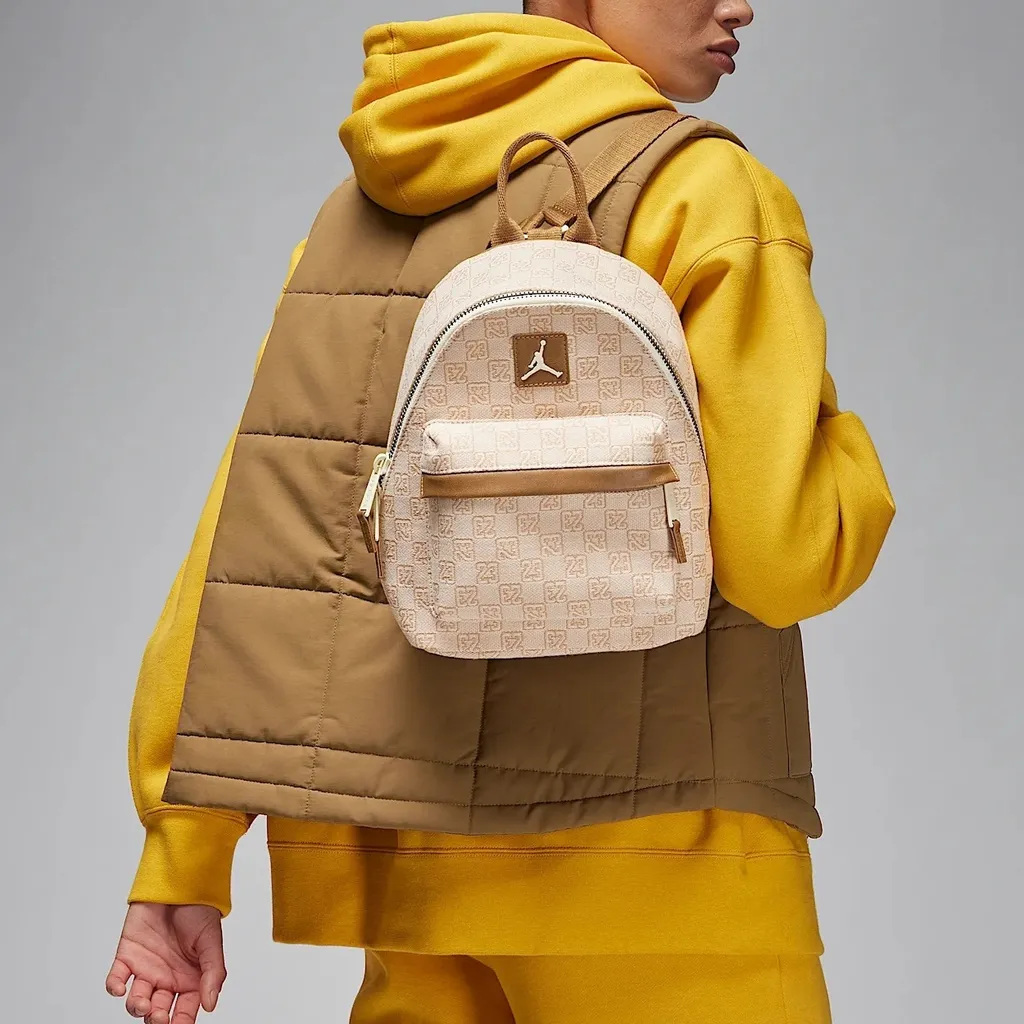 Alternative view of Balo Nike Jordan Monogram Mini ‘Yellow’ FJ9679-113