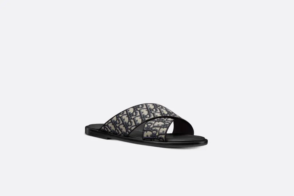 Dép Dior Alias Sandal ‘Beige Black’ 3SA126ZSA-H961 - Ảnh 4
