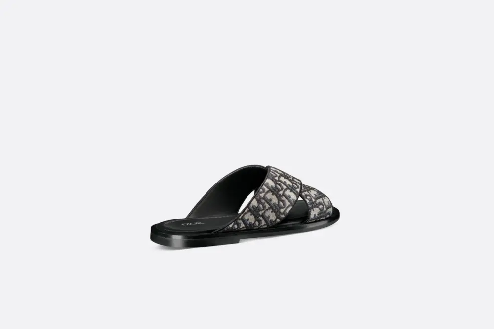 Dép Dior Alias Sandal ‘Beige Black’ 3SA126ZSA-H961 - Ảnh 3
