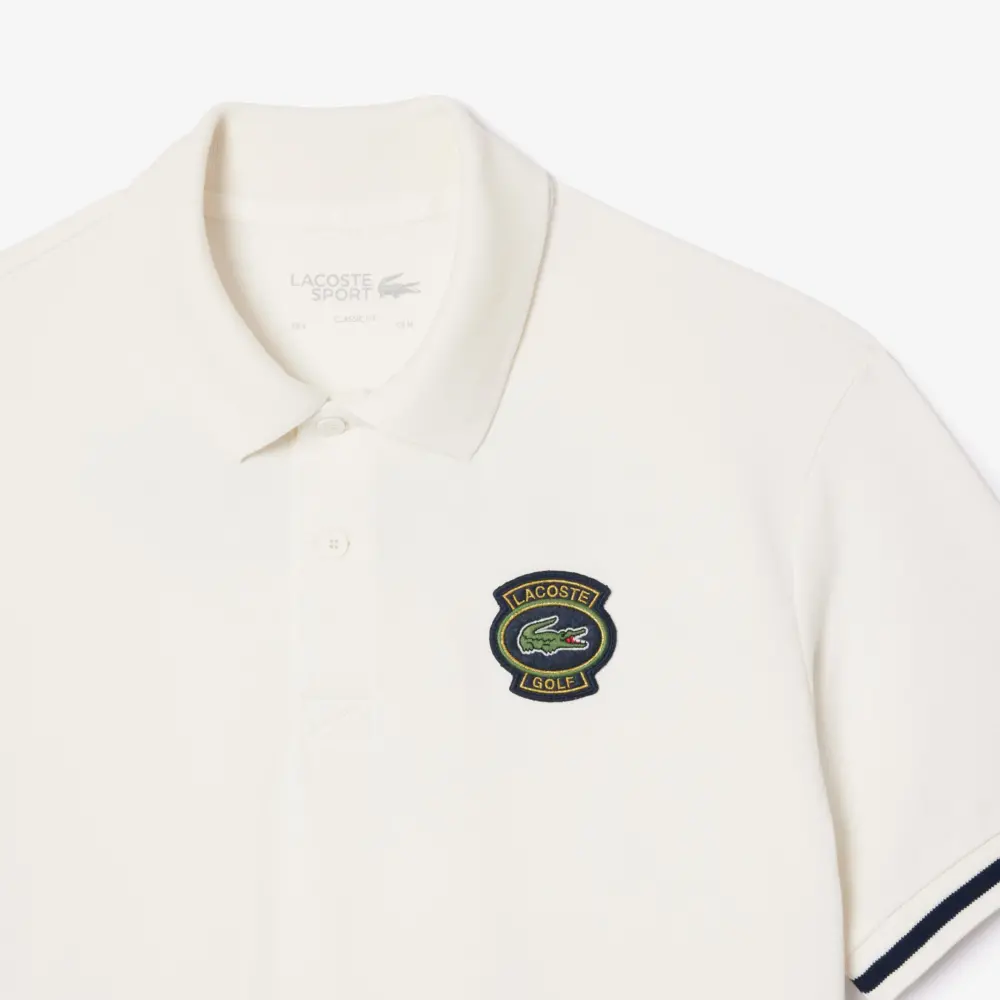 Áo Lacoste Golf ‘White’ DH7436-10-70V - Ảnh 5