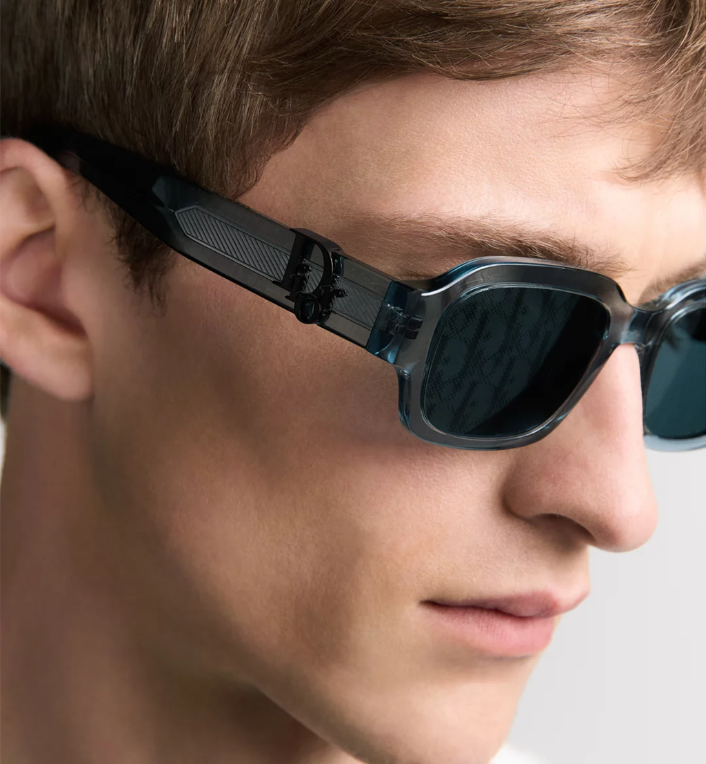 Kính Dior DiorOblique S2I 'Blue' DOBLS2IXT-30B8 - Ảnh 3