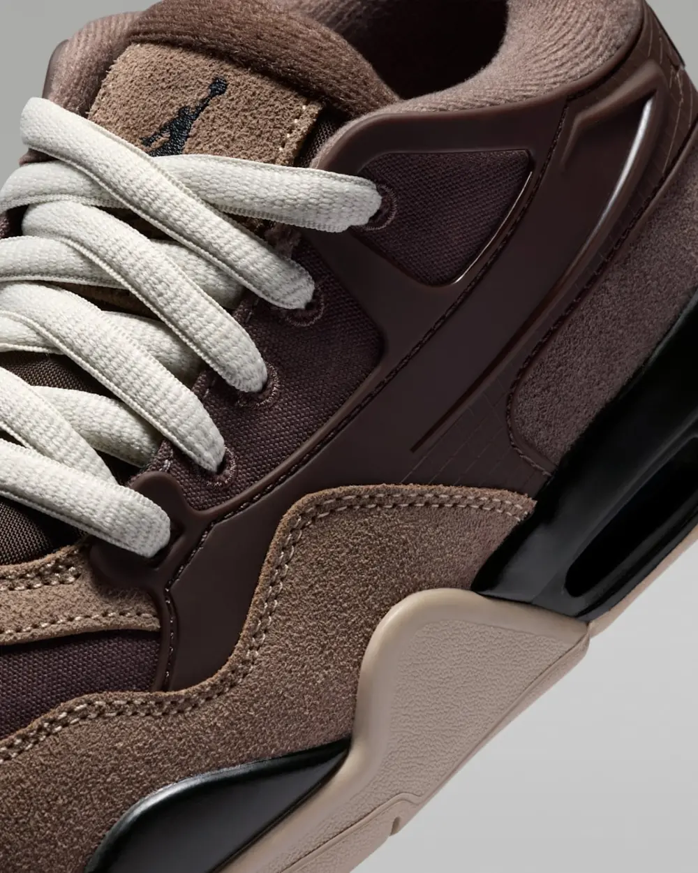 Alternative view of Giày Nike Air Jordan 4 RM ‘Grey Black’ c