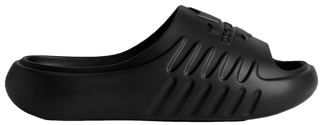 Dép Dsquared2 Canadian Leaf Slides 'Black' FFM0025172000012124