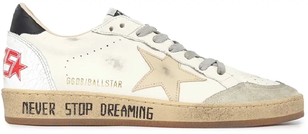 Giày Golden Goose Ballstar 'Sand White' GMF00117-F002510-10640