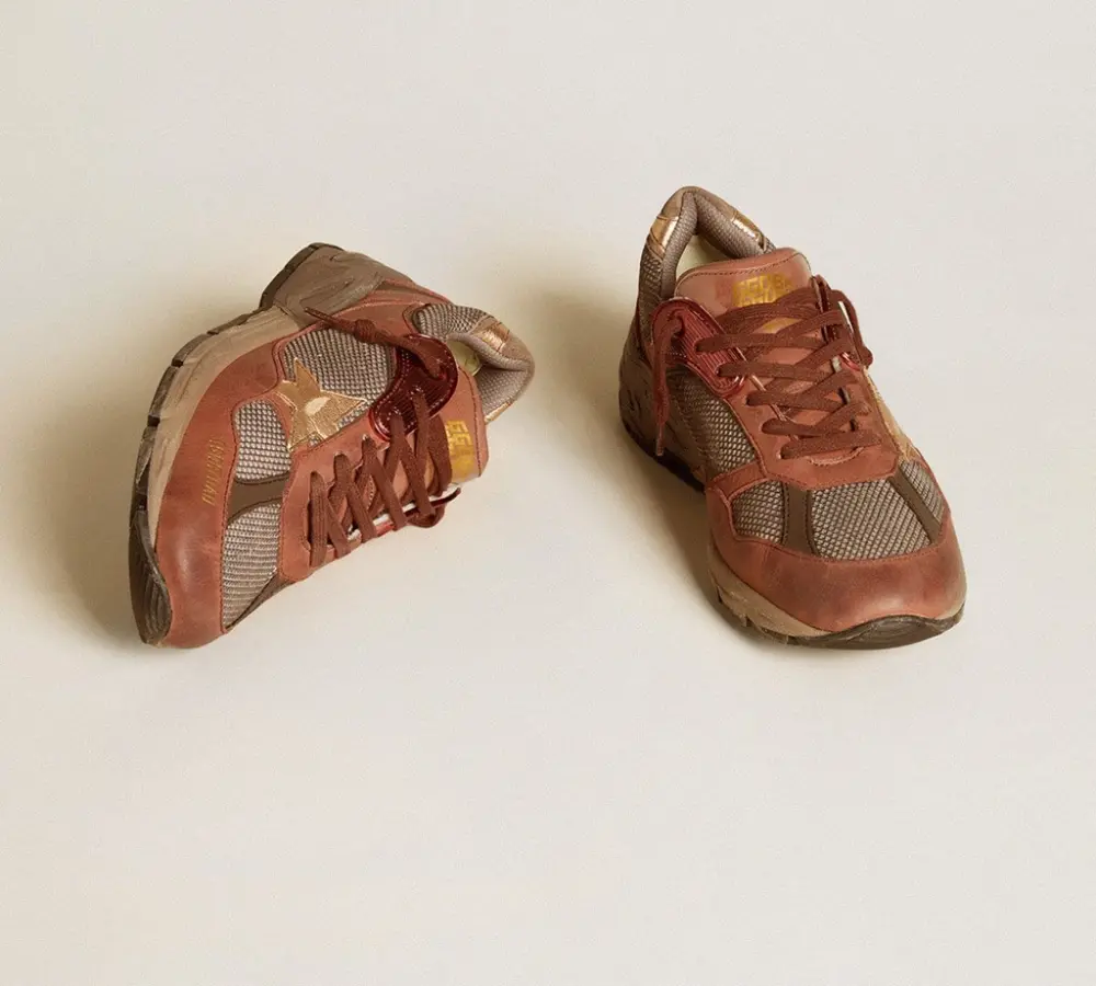 Giày Golden Goose Dad-Star 'Brick-red' GWF00199-F006526-82816 - Ảnh 3