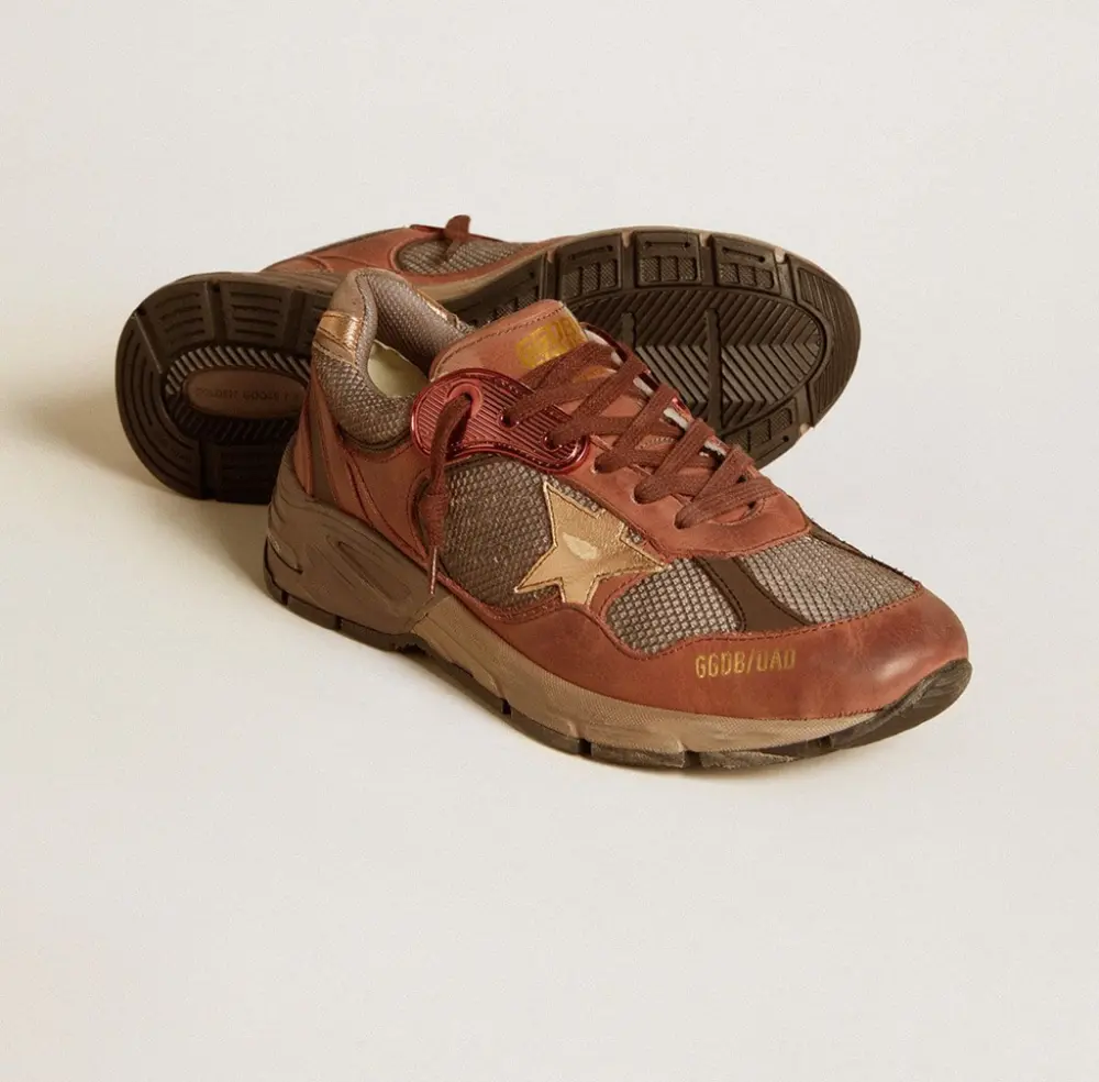 Giày Golden Goose Dad-Star 'Brick-red' GWF00199-F006526-82816 - Ảnh 4