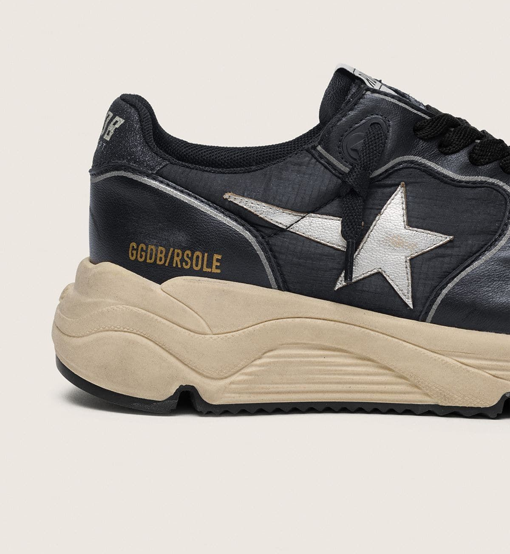 Giày Golden Goose Running Sole 'Black' GWF00126-F006855-90179 - Ảnh 4