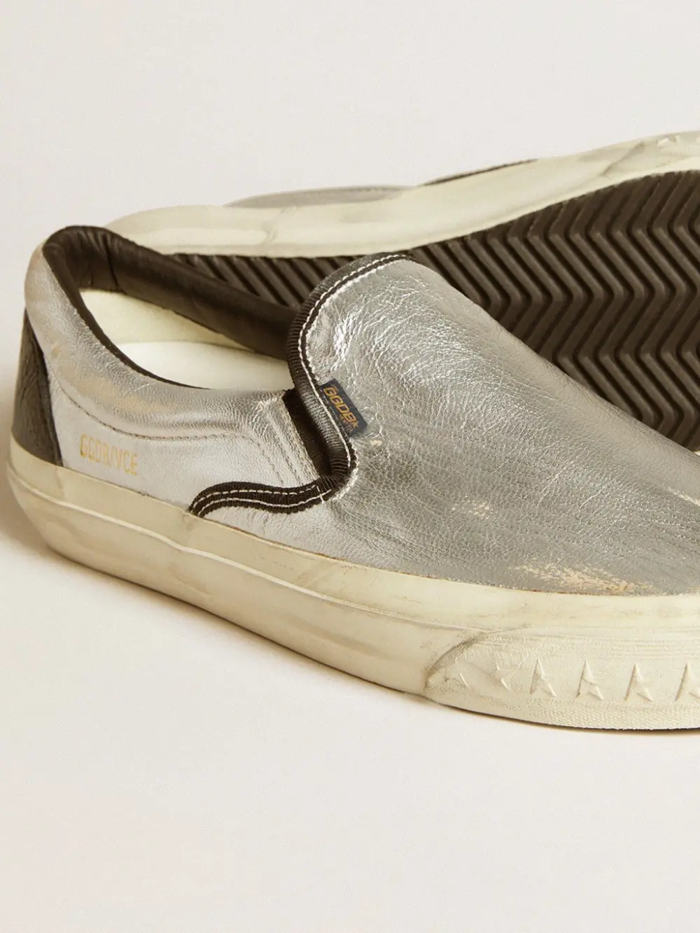 Giày Golden Goose VCE Penstar 'Silver' GWF00306-F006945-60246 - Ảnh 3