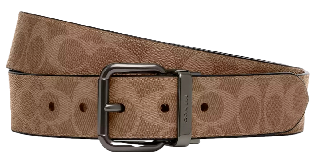 Thắt Lưng Coach Roller Buckle Cut To Size Belt 'Brown' Y922-QBRMO