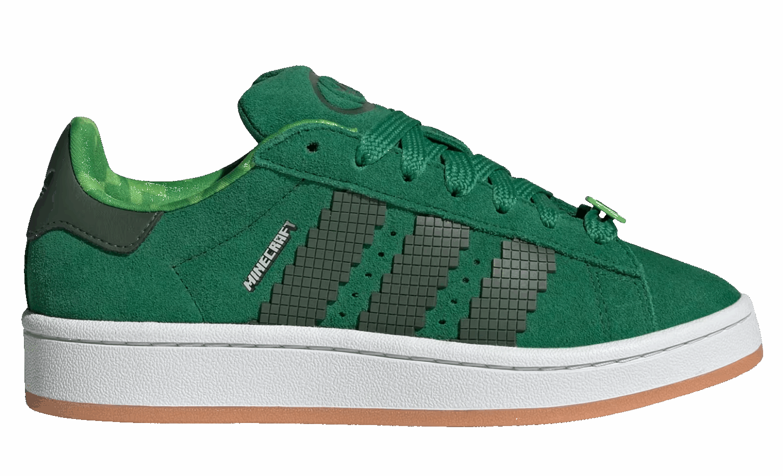 Giày Adidas Campus 00s x Minecraft ‘Creeper’ JS3778