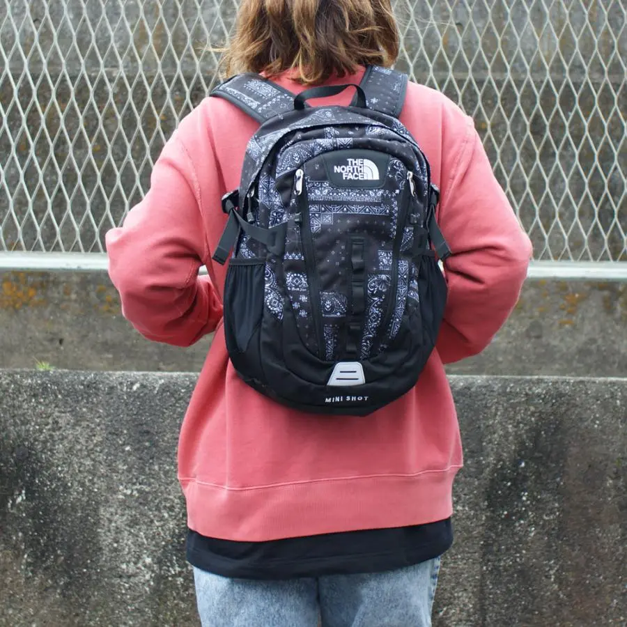 Balo The North Face Mini Shot ‘Black White’ NM2DN55B - Ảnh 3