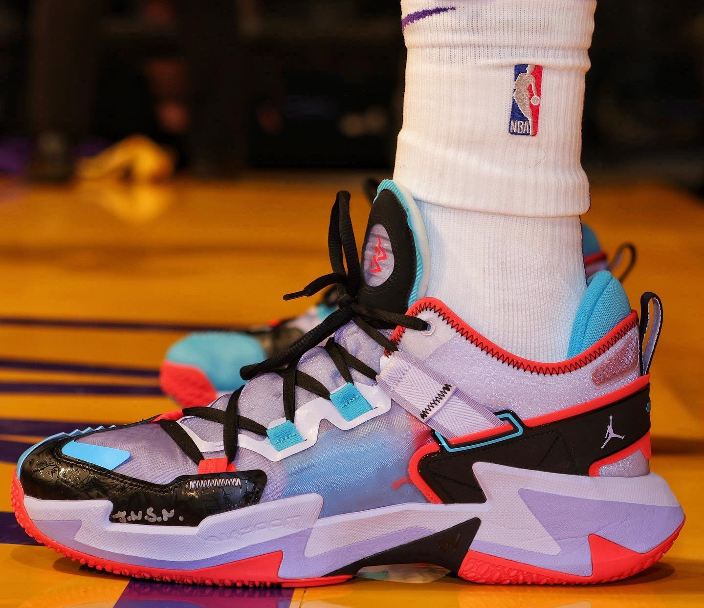 Alternative view of Giày Nike Air Jordan Why Not 5 ‘Childhood’ DC3638-500