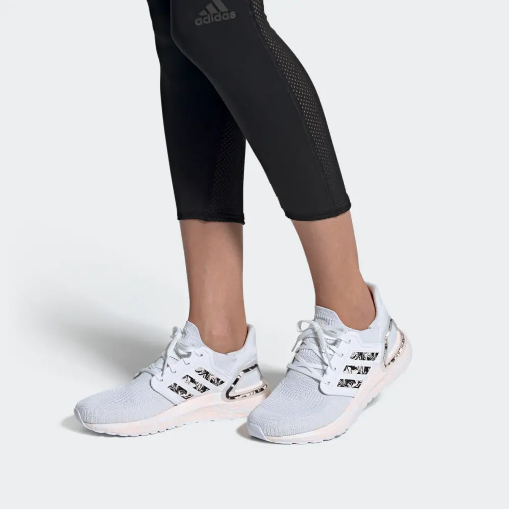 Alternative view of Giày Adidas Ultraboost 20 ‘Glam Pack White Pink Tint’ FW5721