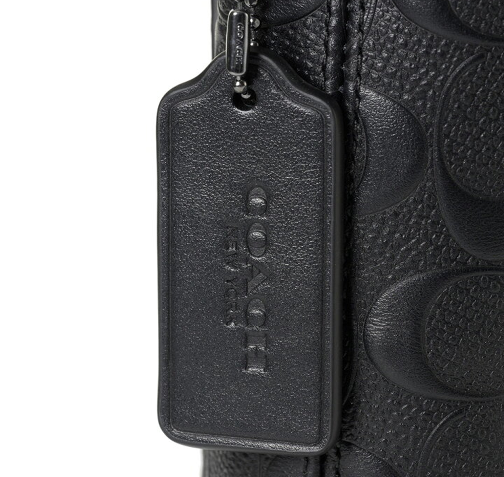 Túi Coach Houston Flight Bag 'Black' 4009-QBBK - Ảnh 6