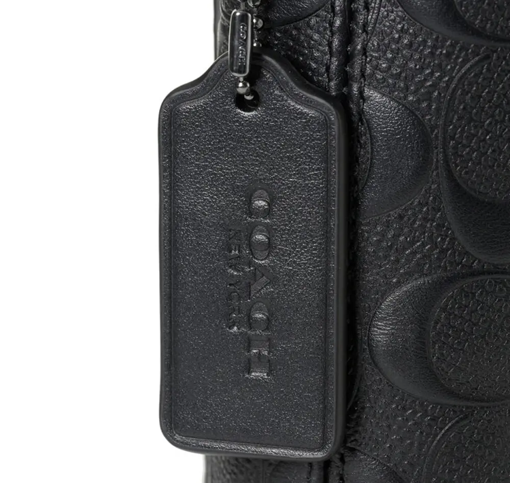 Túi Coach Houston Flight Bag 'Black' 4009-QBBK - Ảnh 6