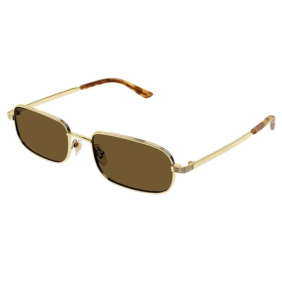 Kính Gucci Sunglasses 'Gold Brown' GG1457S-002 - Ảnh 3