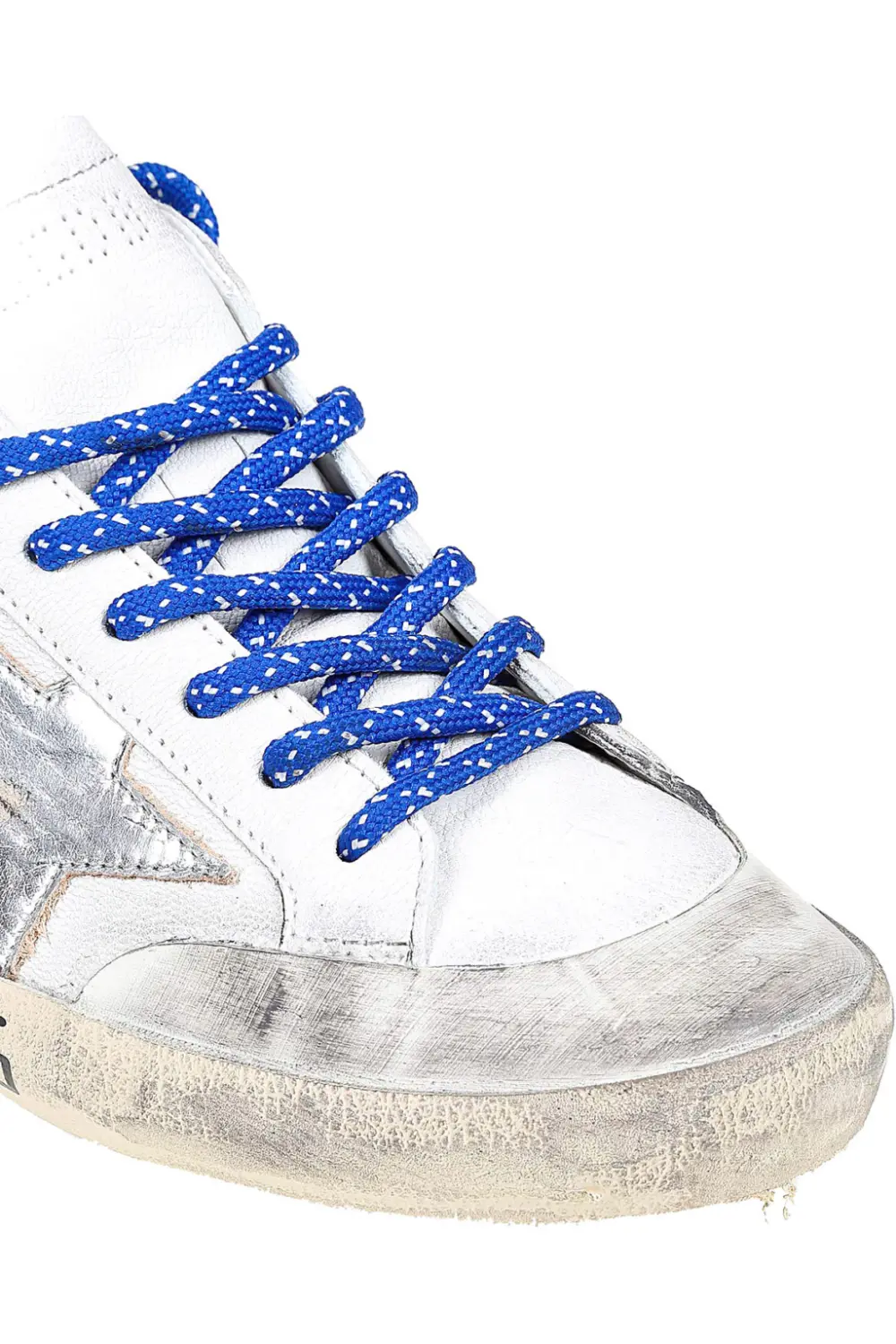 Giày Golden Goose Supper Star ‘White Silver’ GMF00175 F002553 10906 - Ảnh 3